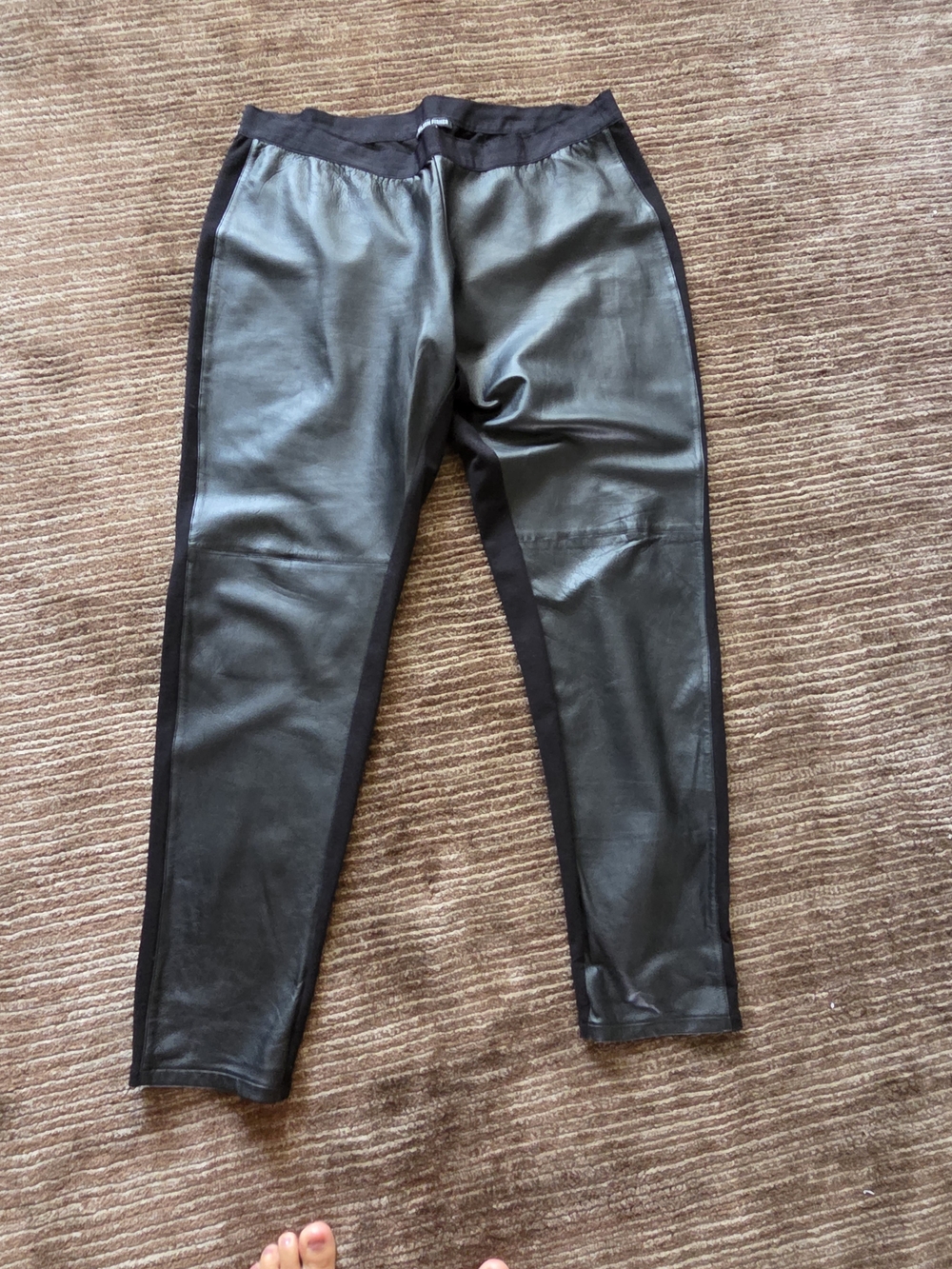 Eileen Fisher Leather Leggings